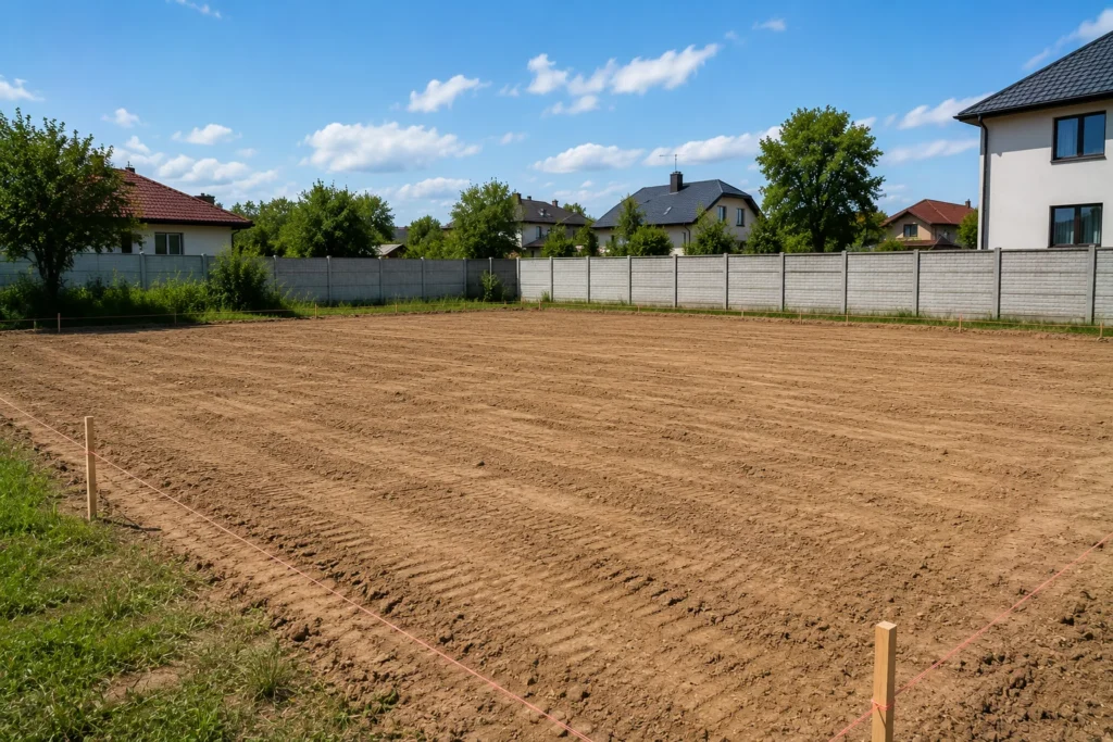 nivelare teren Bacău pentru construcții