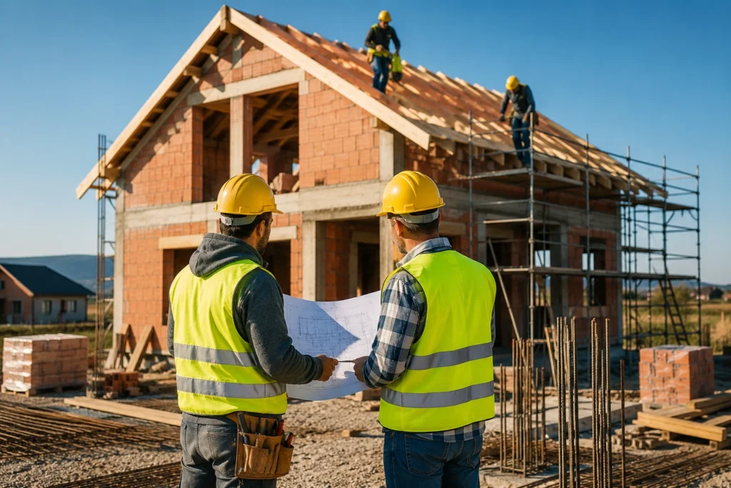 lucrări de construcții casă în Bacău